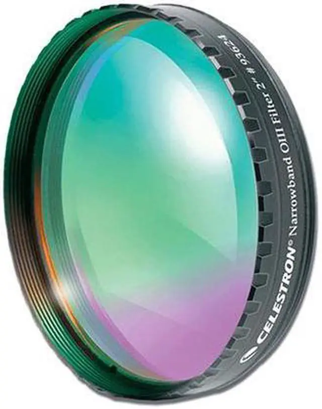 Alt view image 2 of 10 - Celestron 2" Oxygen III Narrowband Filter #93624