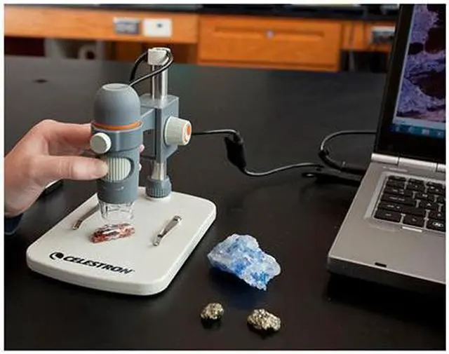 Alt view image 6 of 20 - New, Celestron Handheld Digital Microscope Pro