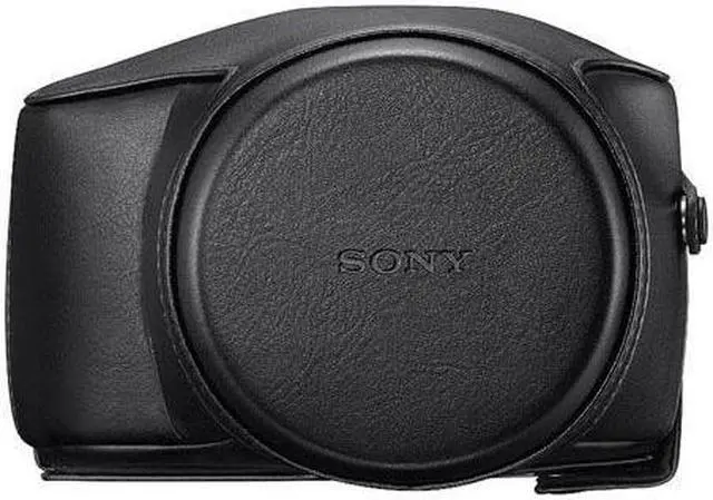 Main image of Sony LCJ-RXE Premium Jacket Case for Cyber-shot DSC-RX10 Camera, Black #LCJRXE/B