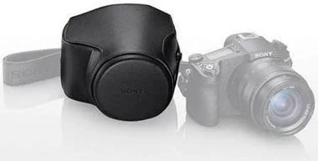 Alt view image 3 of 15 - Sony LCJ-RXE Premium Jacket Case for Cyber-shot DSC-RX10 Camera, Black #LCJRXE/B