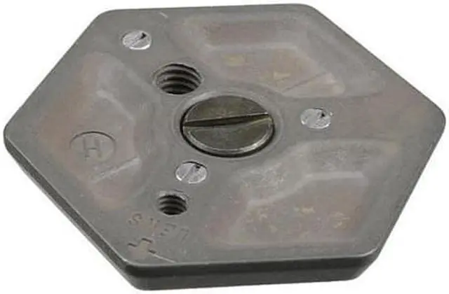 Alt view image 3 of 10 - Manfrotto Quick Release Hexagonal Mounting Plate, 1/4"-20