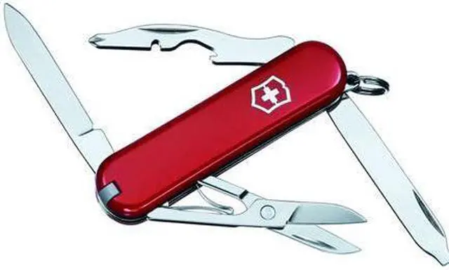 Alt view image 4 of 20 - Victorinox 54031 Folding Knife Compact Series Rambler 2 1/4" Folder Red Handle
