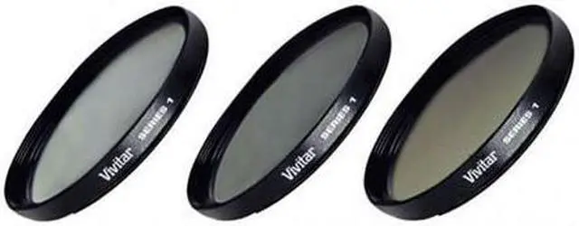 Alt view image 2 of 5 - Vivitar 3-Piece Filter Kit UV/CPL/WM - 58mm