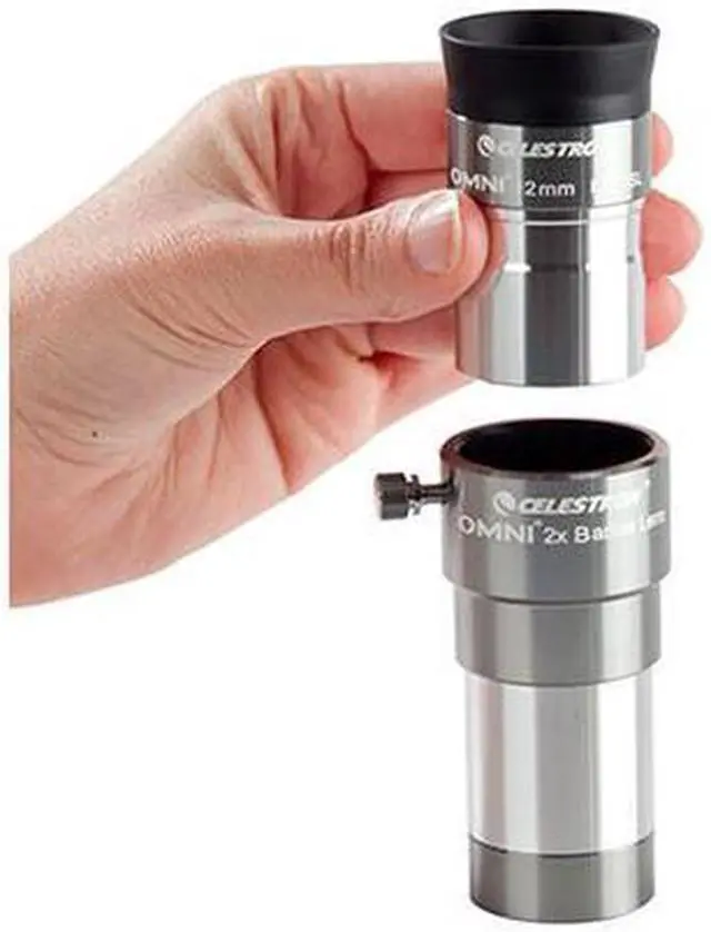 Alt view image 3 of 14 - Celestron Omni 2X Barlow Lens