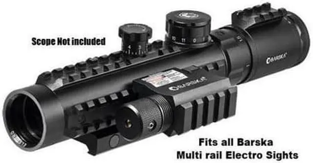 Alt view image 14 of 20 - Barska GLX 5mW Green Laser Sight w/ Built-in Picatinny Rail AU11408