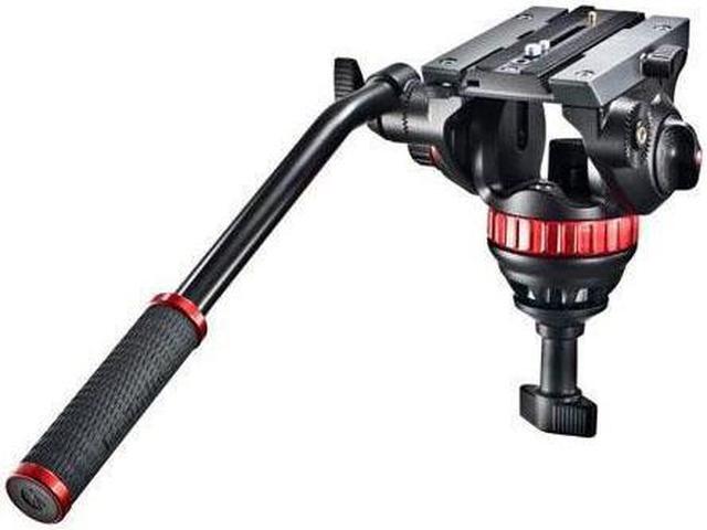 Alt view image 2 of 7 - Manfrotto - MVH502A,546BK-1 - Manfrotto Pro Video MVH502A with 546B Tripod