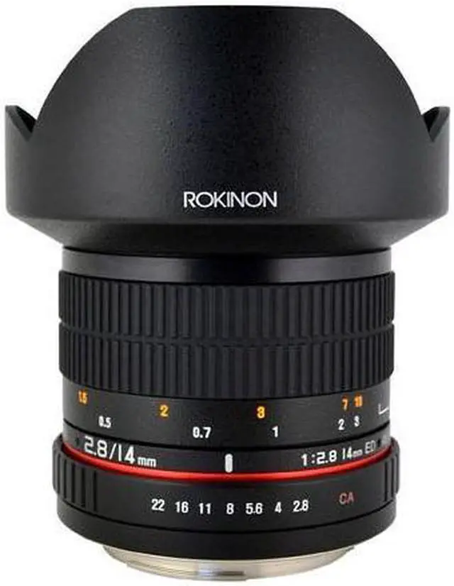 Alt view image 4 of 15 - Rokinon 14mm F/2.8 Ultra Wide Angle Lens for Olympus 4/3