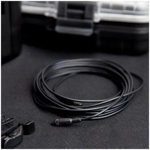 Alt view image 2 of 6 - Rode Micon Cable 10ft for Rode HS1/Pinmic/Lavalier Mics - Black #MICON CABLE 3M