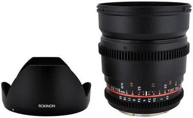 Alt view image 4 of 20 - Rokinon CV16M-NEX 16mm T2.2 Cine Wide Angle Lens for Sony E-Mount Cameras