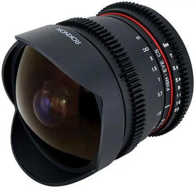 Alt view image 2 of 12 - Rokinon 8mm t/3.8 Fisheye Cine VDSLR Lens for Nikon #RKHD8MV-N