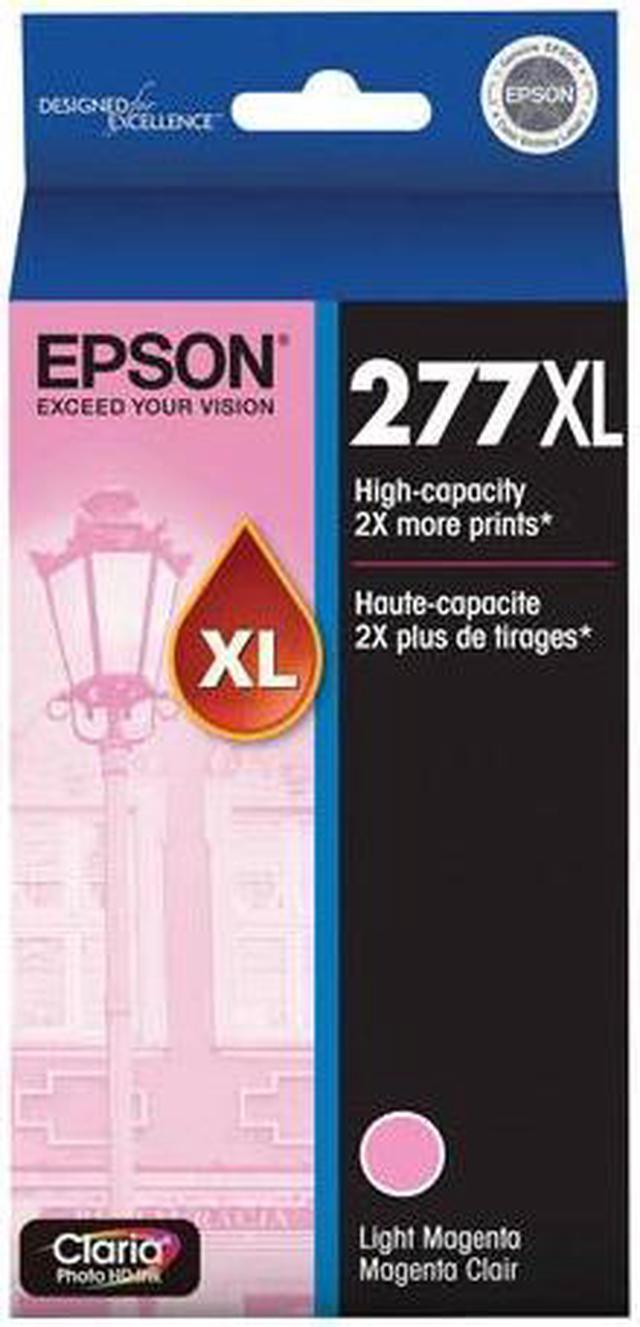 T277XL620-S (277XL) Claria High-Yield Ink, 740 Page-Yield, Light Magenta T277XL620-S (277XL) Claria High-Yield Ink, 740 Page-Yield, Light Magenta