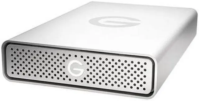 Main image of G-Technology G-DRIVE USB 6TB USB 3.0 Desktop External Hard Drive 0G03674 Silver