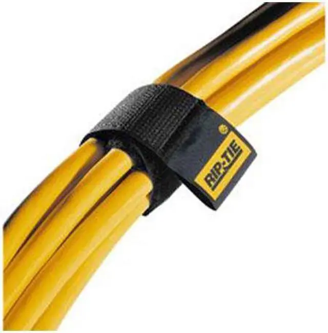 Main image of RIP-TIE H-09-010-BK Cable Tie Strap, 9 in L, 2.30 in Max Bundle Dia., Black,