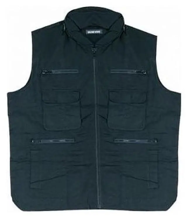 Main image of CampCo Humvee 100% Cotton Ranger Vest - Black - Large #HMV-VR-BK-L