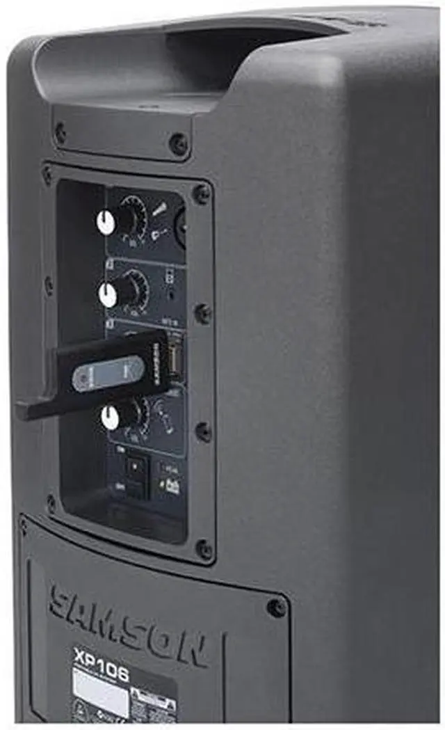 Alt view image 2 of 20 - Samson Expedition XP106w Rechargeable Wireless Portable PA System with Bluetooth