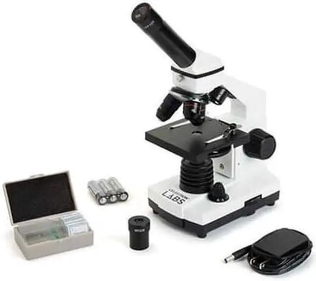 Alt view image 6 of 15 - CELESTRON LABS CM800 COMPOUND MICROSCOPE Microscope