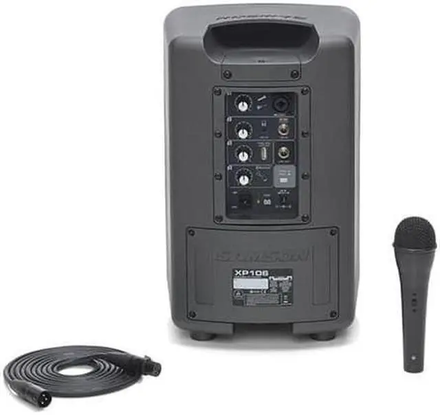 Alt view image 4 of 9 - Samson Expedition XP106 Rechargeable Portable PA System with Bluetooth