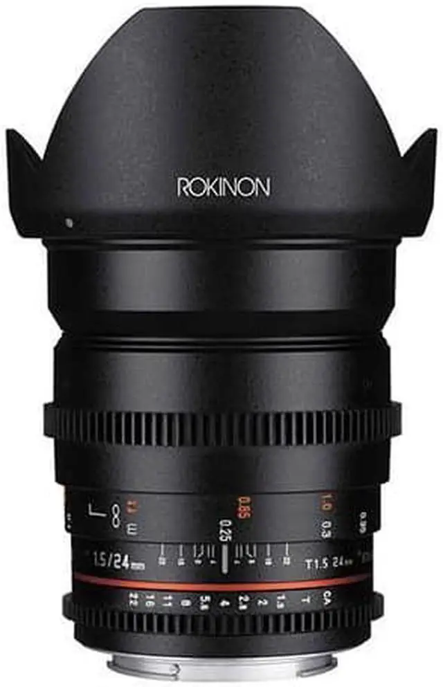 Alt view image 2 of 10 - Rokinon 24mm T1.5 Cine Wide Angle Lens for Mirco 4/3 Mount
