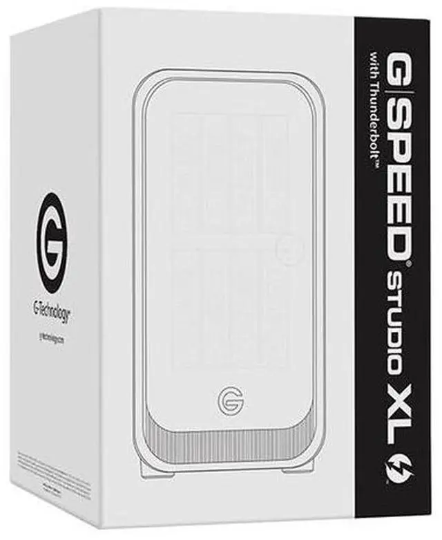 Alt view image 4 of 7 - G-Technology G-Speed Studio XL 64TB RAID 8-Bay Thunderbolt 2 Storage Solution