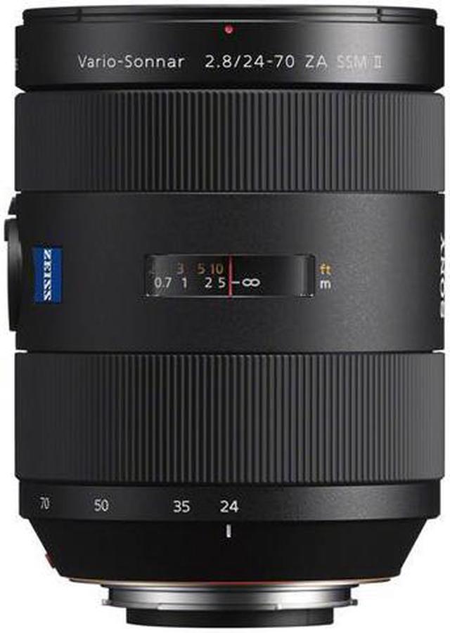 Sony 24-70mm f/2.8 Vario-Sonnar T* Zeiss ZA SSM II, A-Mount Lens