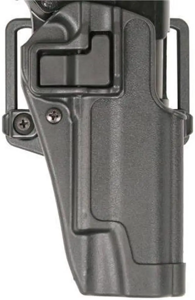 Alt view image 4 of 15 - BlackHawk 410503BK-R CQC Serpa Holster Black R/H Colt Government 1911 & Variants
