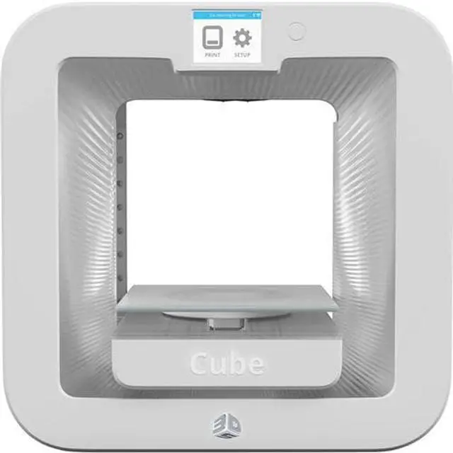 Alt view image 2 of 6 - 3D Systems Cube 3rd Generation Wireless 3D Printer, White #392200
