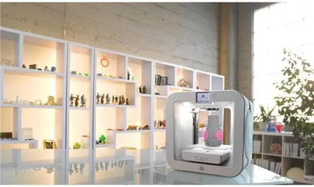 Alt view image 5 of 6 - 3D Systems Cube 3rd Generation Wireless 3D Printer, White #392200