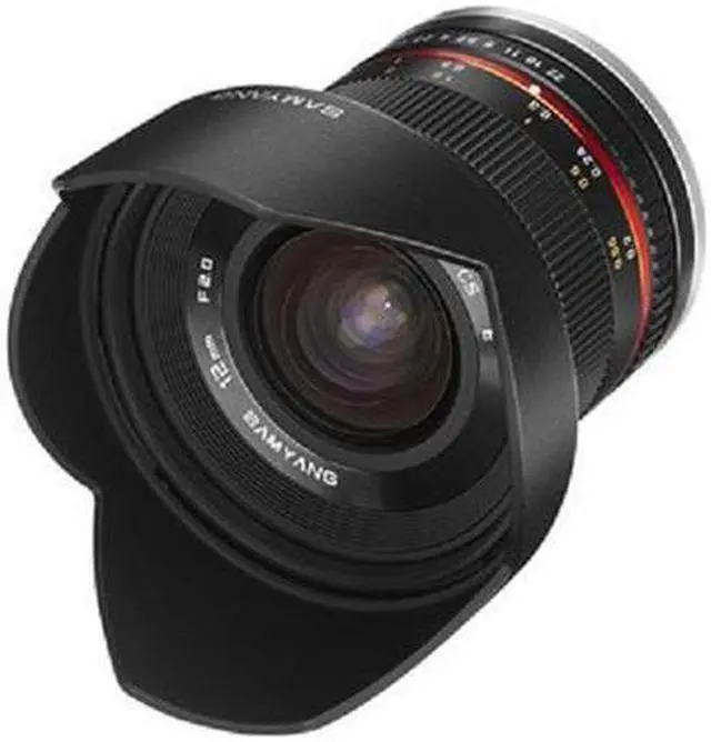 Main image of Samyang 12mm F2.0 NCS CS Ultra Wide, Manual Focus Lens for Sony E Cameras, Black