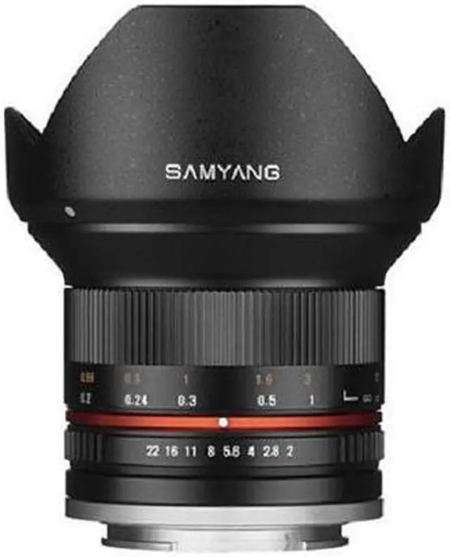 Alt view image 2 of 9 - Samyang 12mm F2.0 NCS CS Ultra Wide, Manual Focus Lens for Sony E Cameras, Black