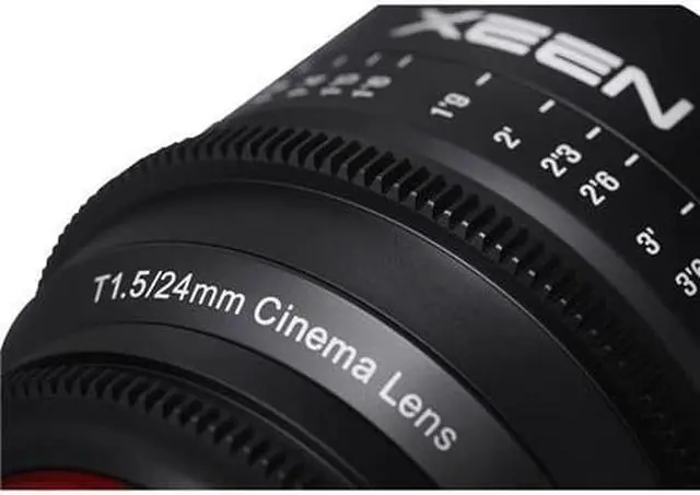 Alt view image 3 of 13 - Rokinon Xeen 24mm T1.5 Cine Lens for Sony E Mount #XN24-NEX