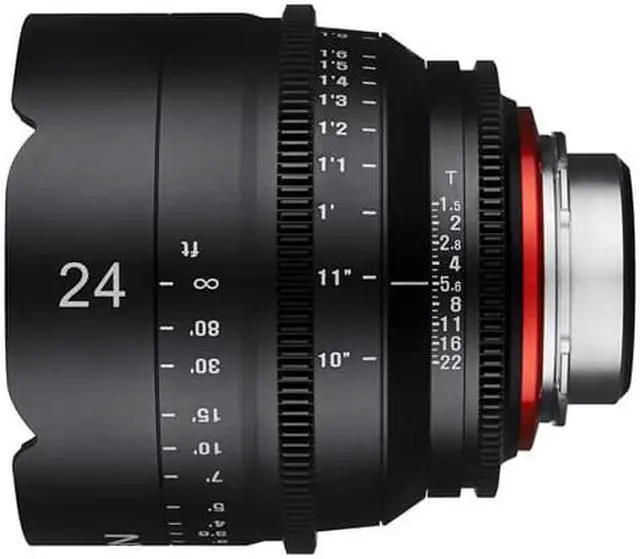 Alt view image 4 of 13 - Rokinon Xeen 24mm T1.5 Cine Lens for Sony E Mount #XN24-NEX