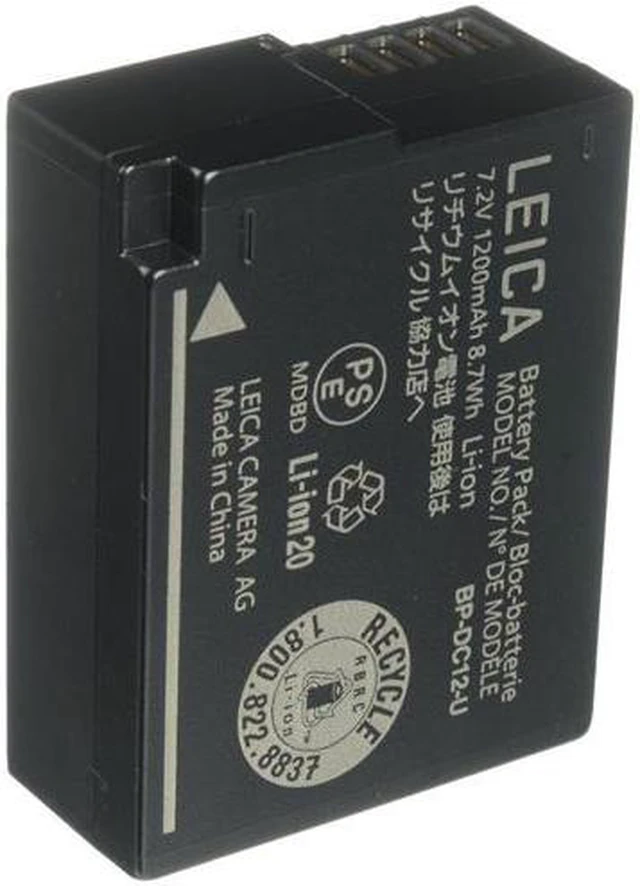 Main image of Leica BP-DC 12 Li-Ion Battery for Q Compact Digital Camera #19500