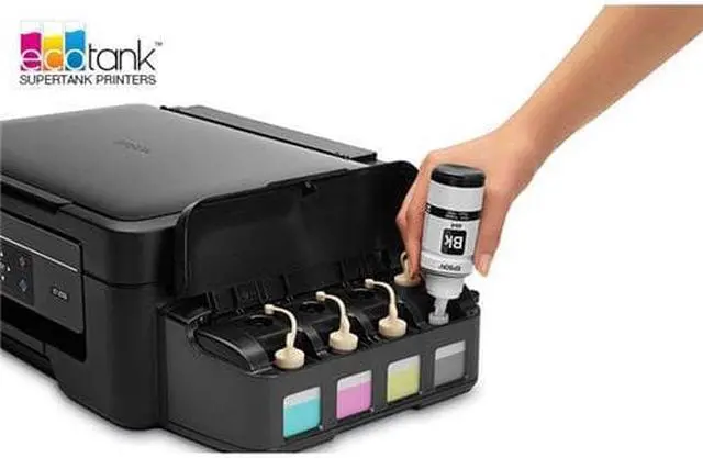 Alt view image 3 of 9 - Epson Expression ET-2550 EcoTank Wireless All-in-One Inkjet Printer #C11CE91201