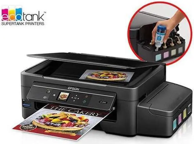 Alt view image 5 of 9 - Epson Expression ET-2550 EcoTank Wireless All-in-One Inkjet Printer #C11CE91201