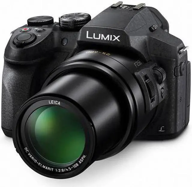 Alt view image 5 of 20 - LUMIX FZ300 4K 24X F2.8 Long Zoom Digital Camera