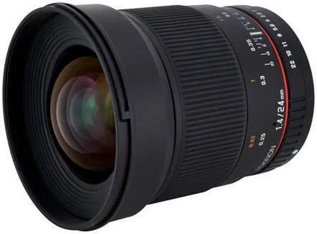 Alt view image 5 of 13 - Rokinon 24mm F1.4 Aspherical Wide Angle Lens