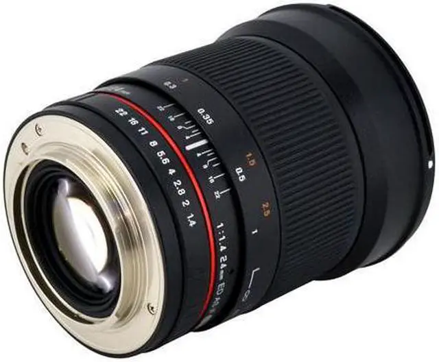 Alt view image 6 of 13 - Rokinon 24mm F1.4 Aspherical Wide Angle Lens
