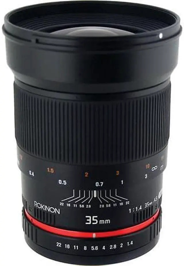 Alt view image 4 of 17 - Rokinon 35mm f/1.4 Aspherical Wide Angle Lens (for Sony Alpha E-Mount Cameras)