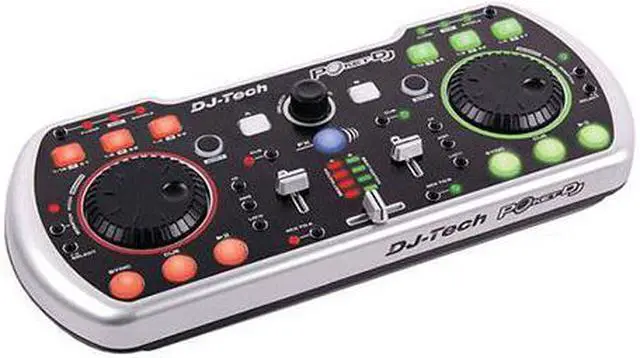 Main image of DJ Tech Poket DJ Duo USB DJ Software Controller with Integrated Soundcard