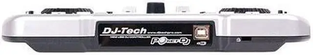 Alt view image 3 of 9 - DJ Tech Poket DJ Duo USB DJ Software Controller with Integrated Soundcard