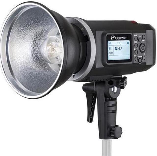 Battery powered online monolight