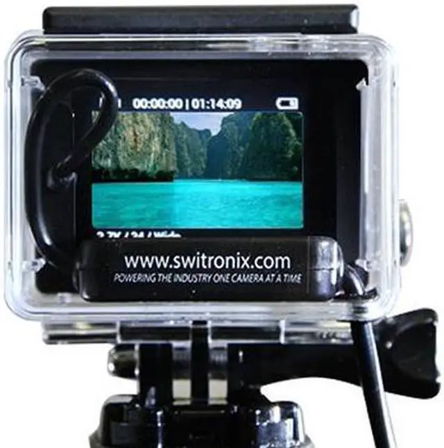 Alt view image 5 of 5 - SWITRONIX DV-GP4-USBC GoPro 4 Battery Eliminator with USB
