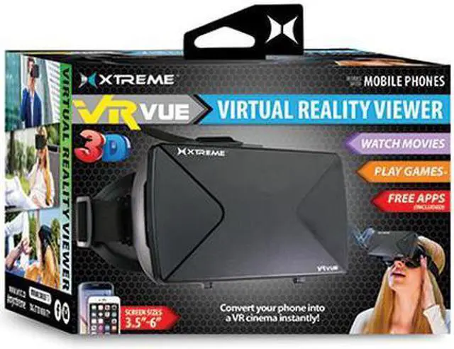 Main image of Xtreme Cables VR VUE Virtual Reality Viewer for 3.5 to 6" Phones