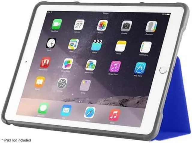 Alt view image 5 of 14 - STM Dux Rugged Air 2 Case for iPad, Blue #STM-222-104J-25
