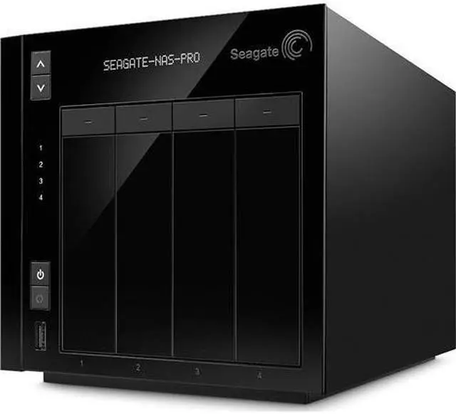 Alt view image 2 of 5 - Seagate STCU4000100 4TB NAS Pro 4-Bay Network Storage