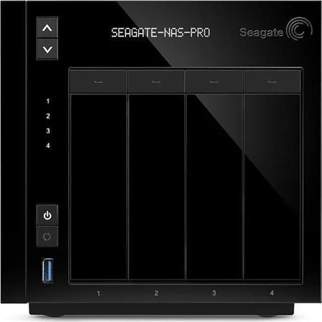 Alt view image 5 of 5 - Seagate STCU4000100 4TB NAS Pro 4-Bay Network Storage