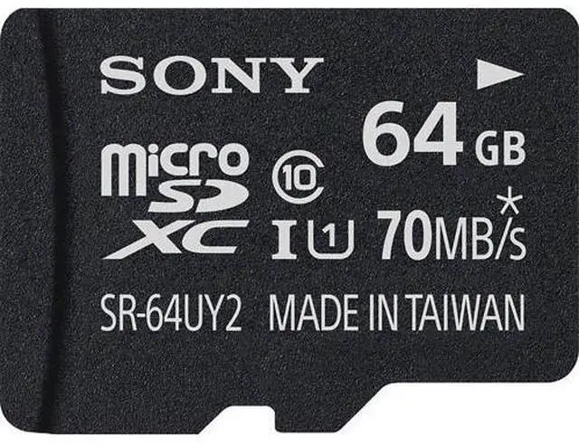 Alt view image 3 of 13 - Sony 64GB Class 10 UHS-1 Micro SDXC up to 70MB/s Memory Card