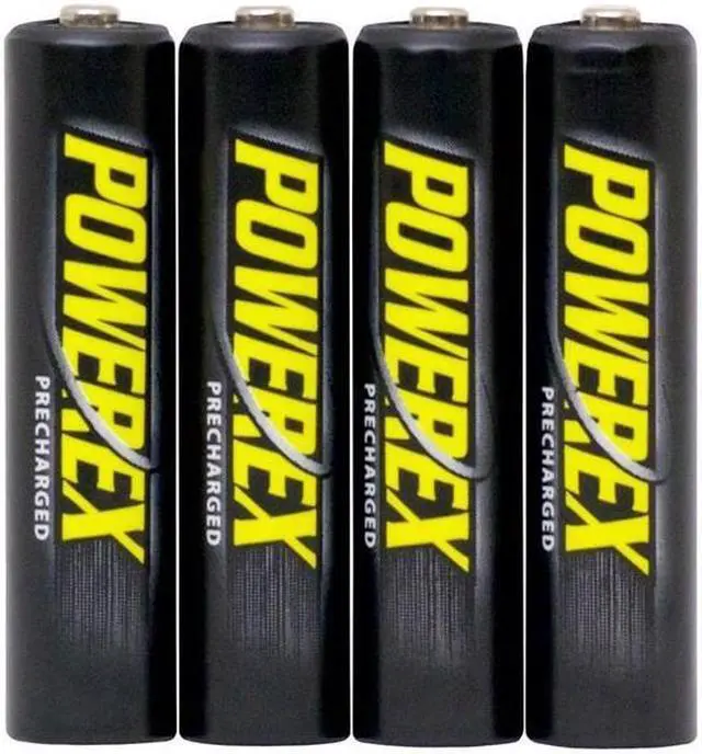 Main image of Maha Powerex MHRAAAP4 4-pack 1000mAh AAA Ni-MH Rechargeable Batteries