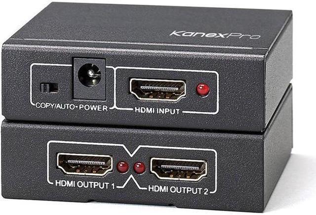 2-Port HDMI® Distribution Amplifier Splitter - 4K 30Hz