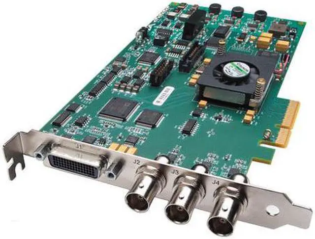 Alt view image 2 of 2 - AJA KONA LHe Plus HD-SDI / Analog Video Capture & Playback PCI Card